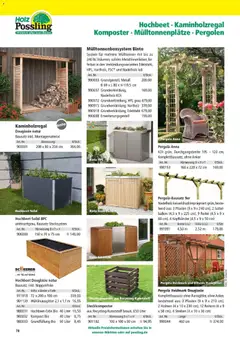 Angebote - Holz Possling | Holz-Bau-Katalog | September ab 01.09.2026 gültig | Seite: 78 | Produkte: Hochbeet