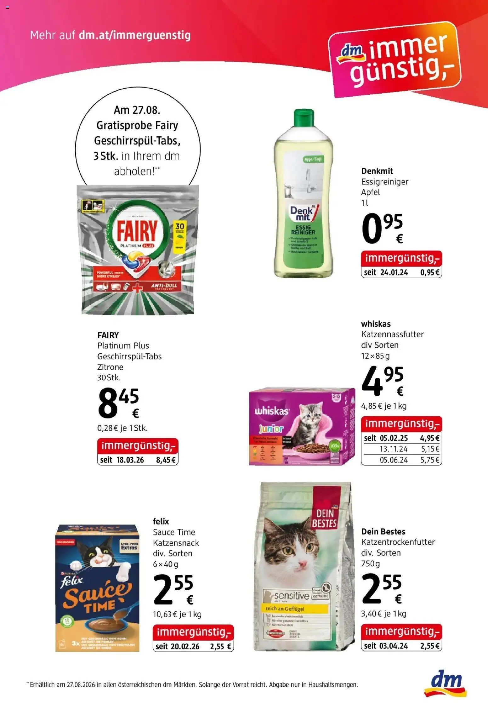 dm drogerie markt Flugblatt  / 2026 von 27.08.2026 - Aktuelle Angebote | Seite: 11