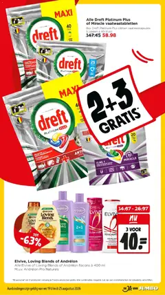 Jumbo folder week 34 - Voorbeeld van een folder van Jumbo, geldig van 19-08-2026 | Pagina: 10 | Producten: Deodorant, Mondwater, Gum, Head & Shoulders