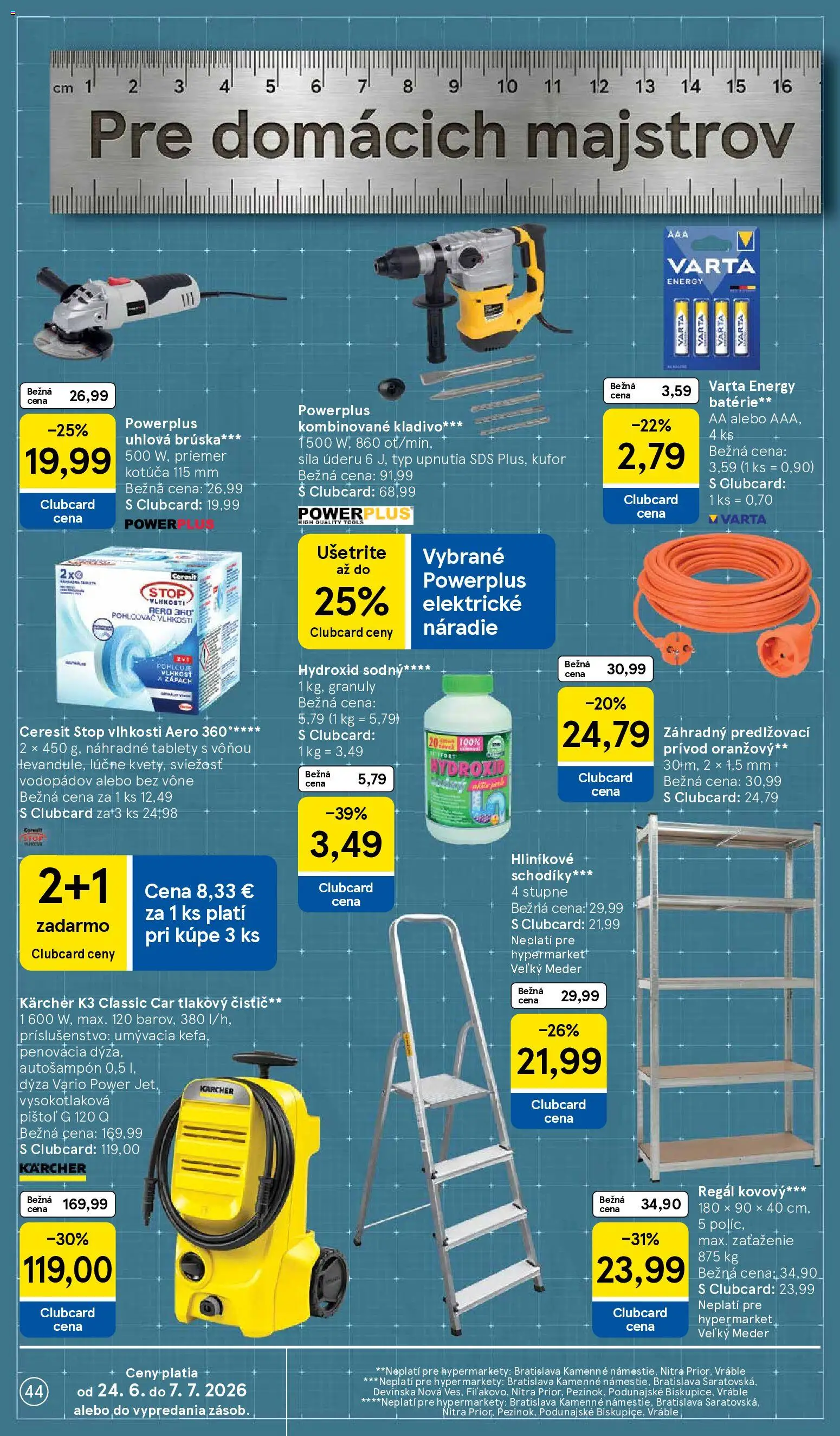 Nové Tesco akcie – leták je platný od 24.06.2026 | Strana: 44