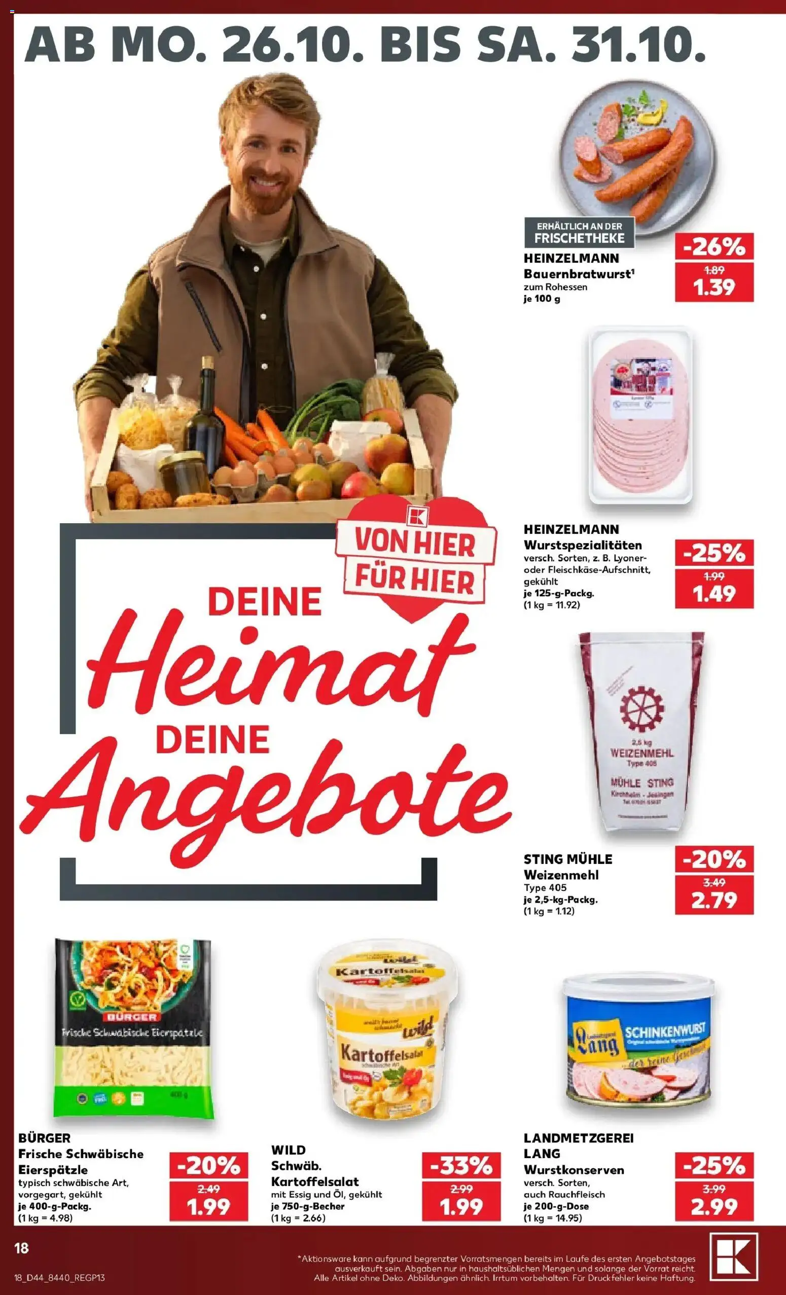 Prospekt Kaufland ab 26.10.2026 » Angebote Online zum Blättern | Seite: 22