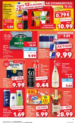Kaufland DE - DE Folder Hannover - Voorbeeld van een folder van Kaufland DE, geldig van 18.06.2026 | Pagina: 9 | Producten: Coca Cola, Fanta, Sprite, Red Bull