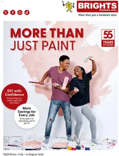 Brights Hardware specials catalogue – valid from 01/07/2026