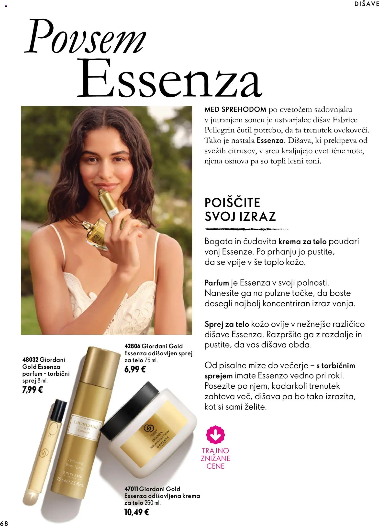 Novi Oriflame katalog ponudbe – veljaven od 07.10.2026 | Stran: 68 | Izdelki: Med, Parfum, Disava, Krema