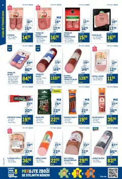 Náhled letáku Makro leták - Stabilně výhodná cena od 18.05.2026 | Strana: 6 | Produkty: Salám, Vysočina, Tlačenka, Protein