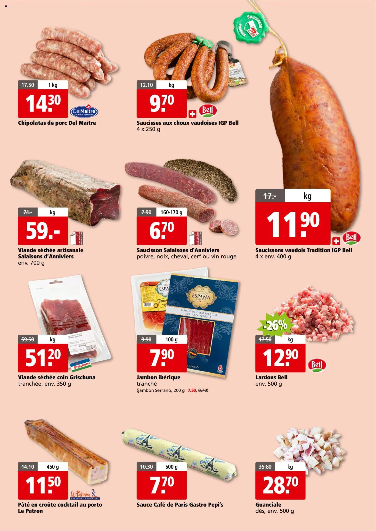 Aligro aktionen Gourmand Chavannes, Matran, Genf, Sitten – gültig ab 26.10.2026 | Seite: 3 | Produkte: Rouge