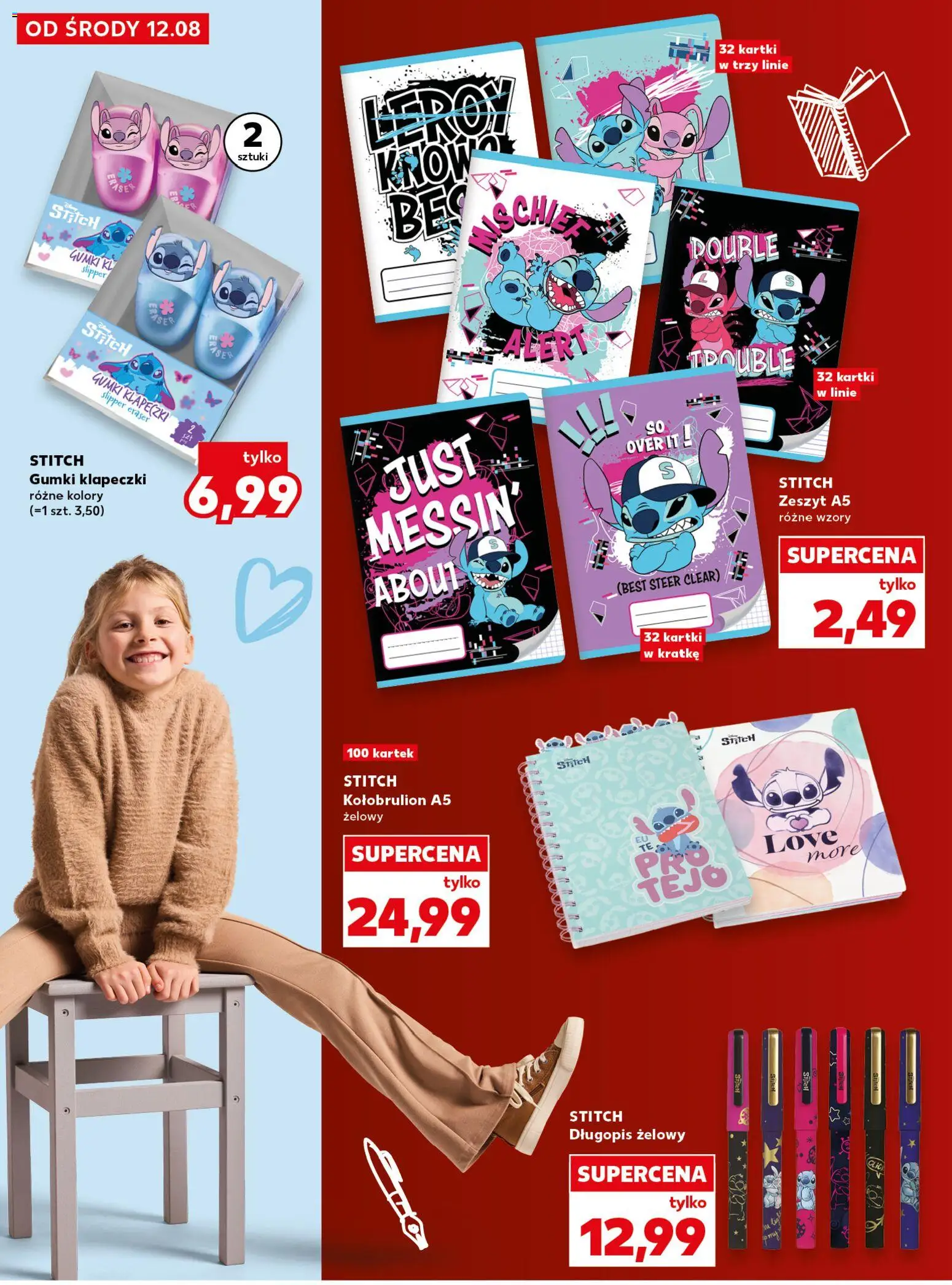 Kaufland gazetka - Wszystko do szkoły od 12.08.2026 | Strona: 22 | Produkty: Notebook, Zeszyt