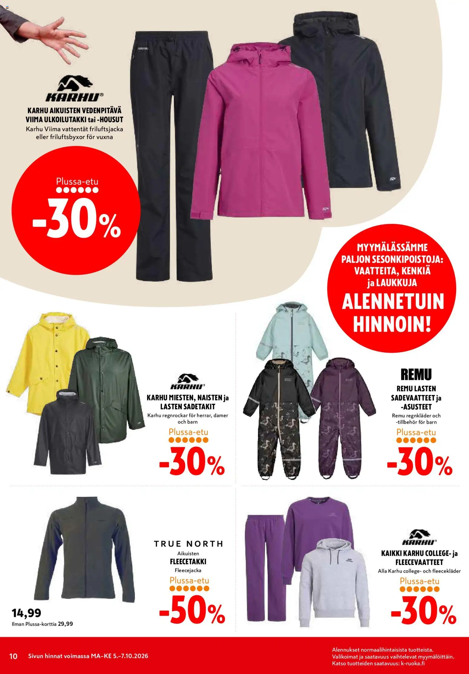 K-Citymarket tarjoukset – voimassa 05/10/2026 alkaen | Sivu: 10