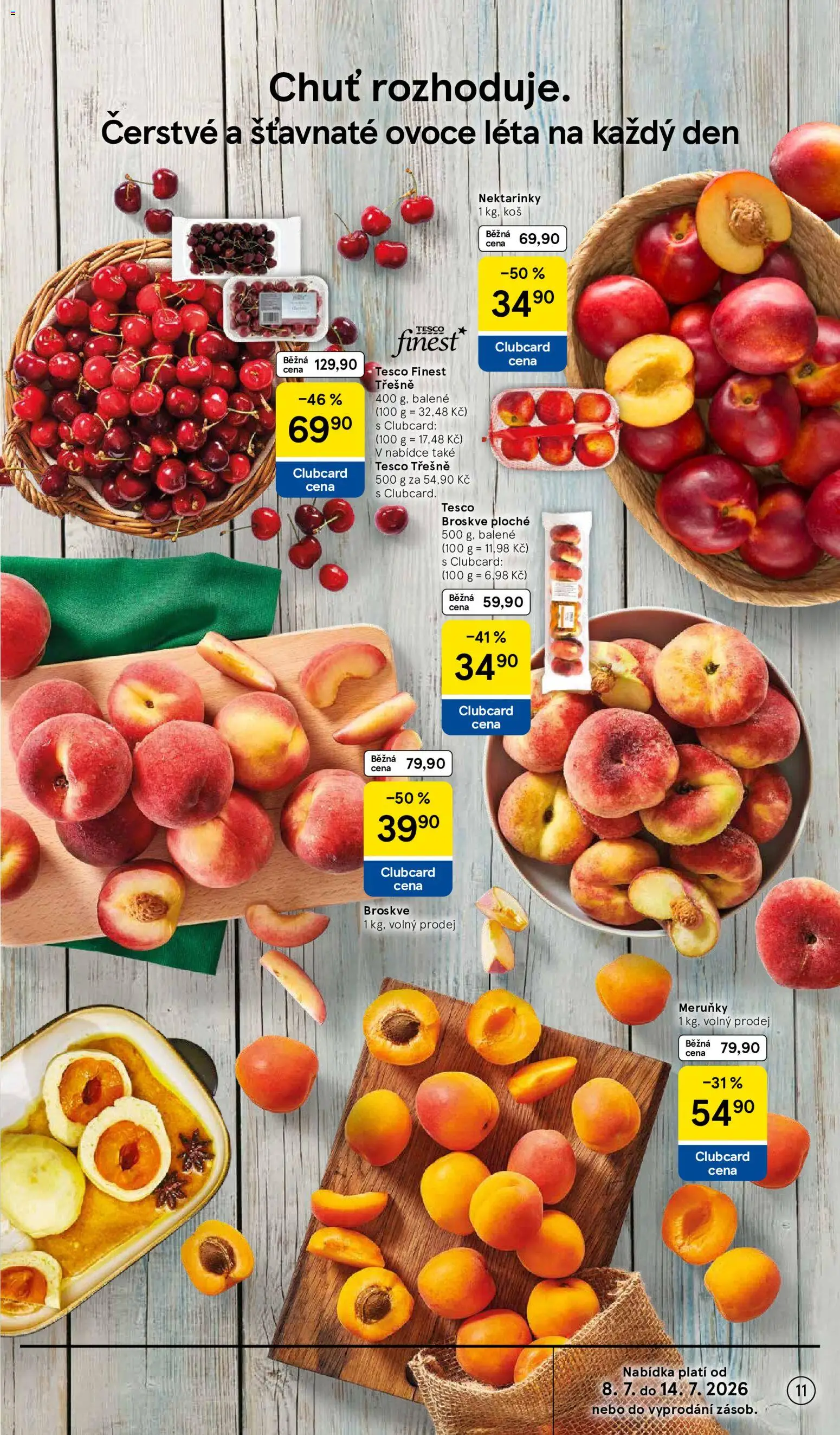 Tesco leták - Supermarket od 08.07.2026 | Strana: 11