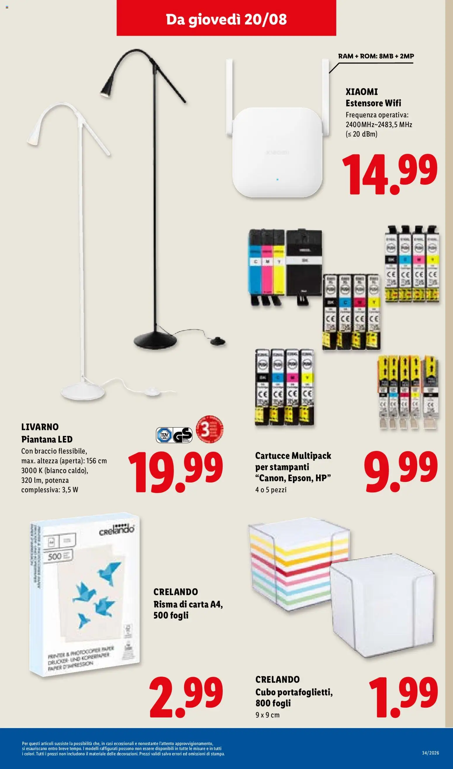 Volantino Lidl del 20/08/2026 | Pagina: 25