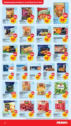 Náhled letáku LOSOS OBECNÝ PORCE MYLORD, mražený | 300 g od 14.10.2026 | Strana: 7