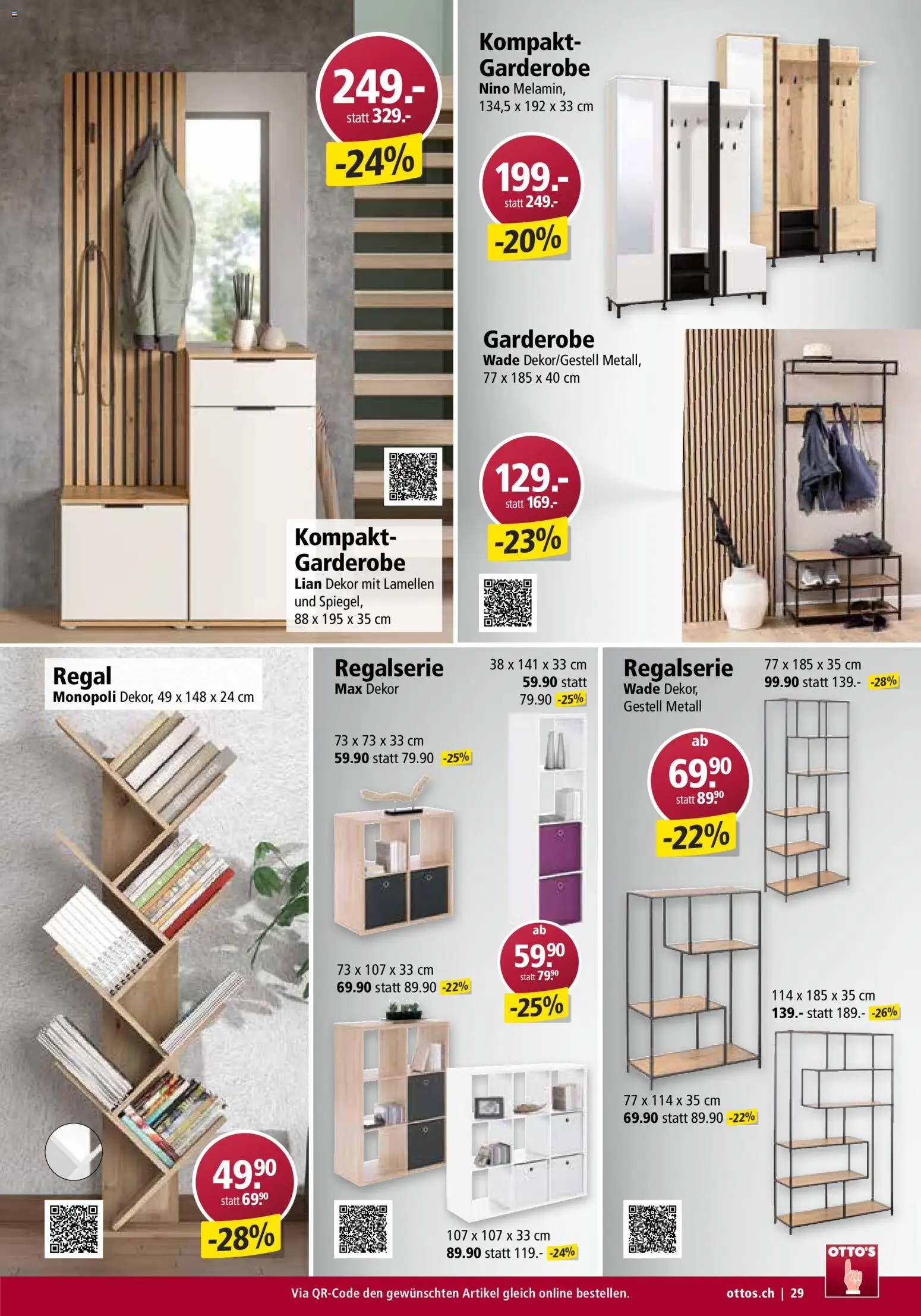 Otto's Aktionen Möbelflyer – gültig ab 01.09.2026 | Seite: 29 | Produkte: Regal