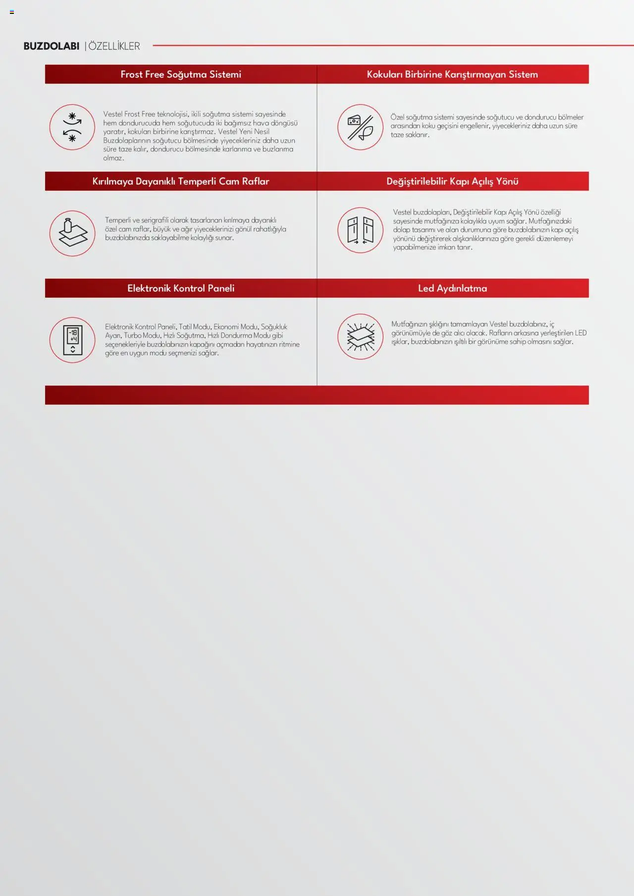 Vestel Ankastre Katalog - 03.06.2025 tarihinden itibaren geçerlidir | Sayfa: 30 | Ürünler: Koku, Dondurma, Buzdolabı, Dondurucu