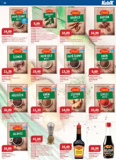 Náhled letáku Kubík leták - Velkoobchod 09/2026 od 01.09.2026 | Strana: 19 | Produkty: Chilli, Česnek, Zázvor, Sáček