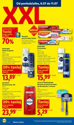 Pogląd oferty "GILLETTE VENUS3/BLUE3 Maszynka do golenia dla kobiet lub dla mężczyzn, 3-ostrzowa, 1 szt." - ważna od 06.07.2026 | Strona: 58 | Produkty: Gillette, Maszynka do golenia, Pianka do golenia, Old spice