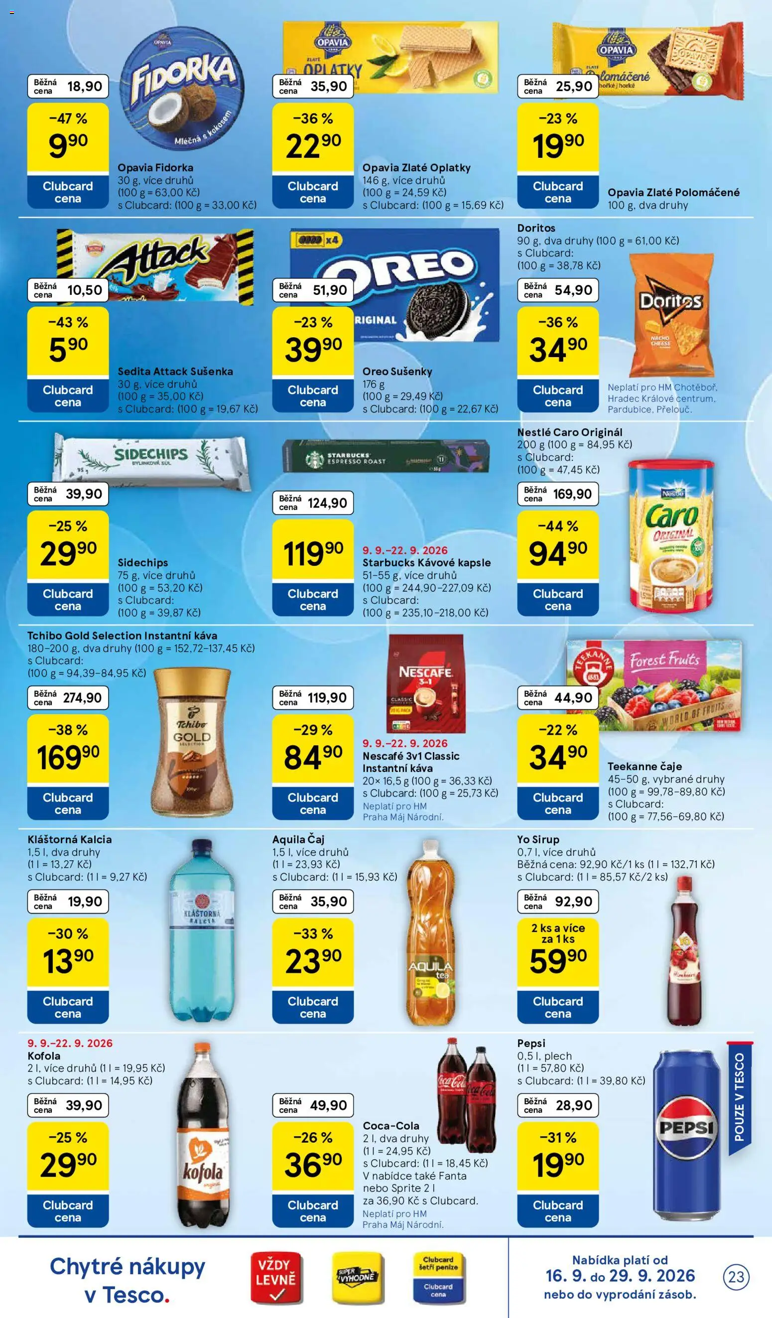 Tesco leták - Hypermarket od 16.09.2026 | Strana: 23