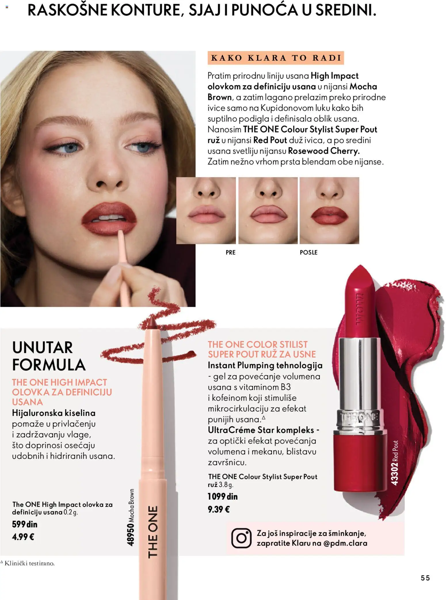 Oriflame katalog - važi od 18.11.2026 | Strana: 55 | Proizvode: Sto