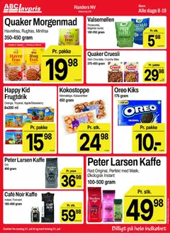 Abc Lavpris - Tilbudsavis gyldig fra 15/07/2026 | Side: 6 | Produkter: Mælk, Kaffe, Pizza, Oreo