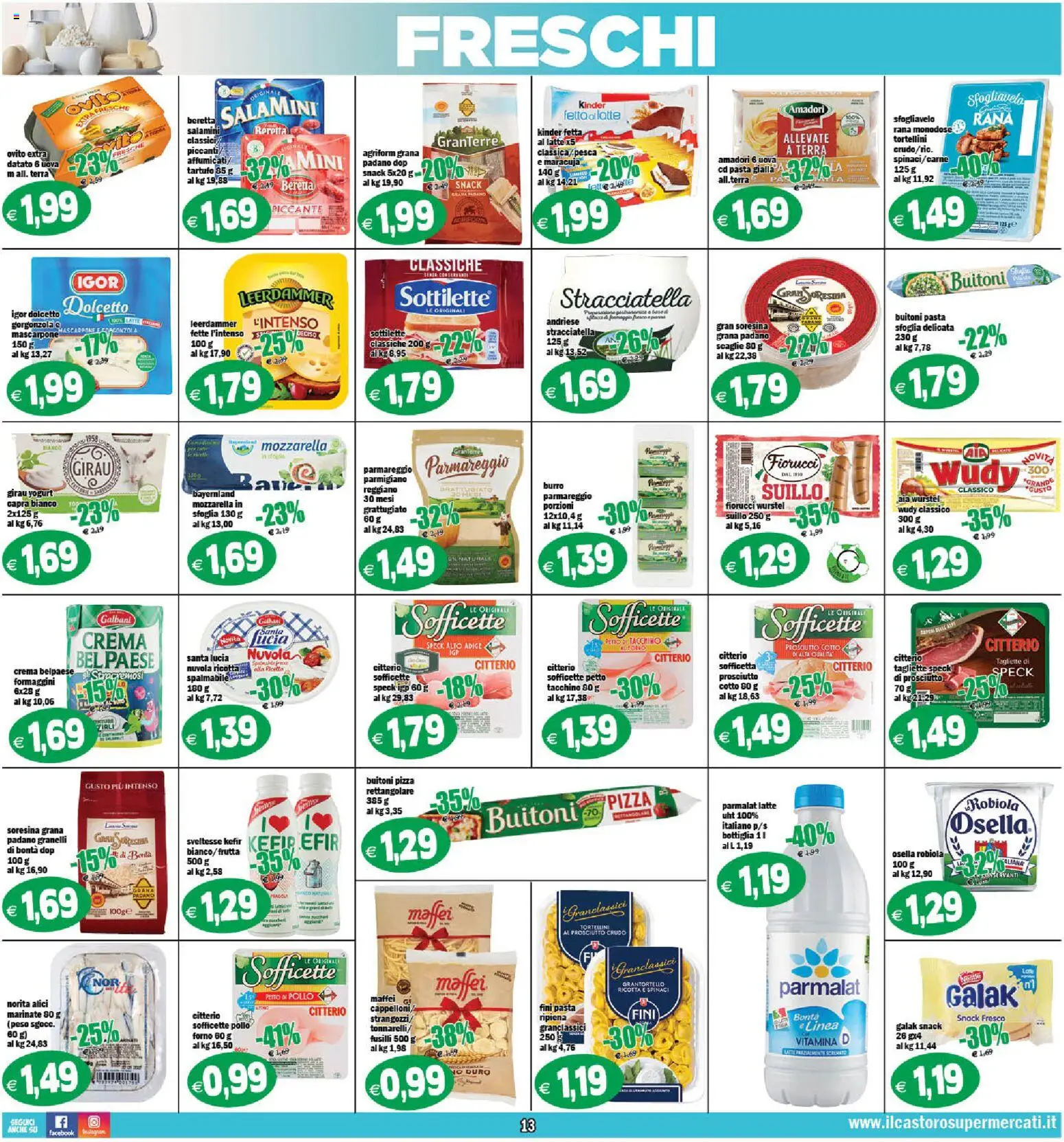 Volantino Il Castoro del 22/07/2026 | Pagina: 13