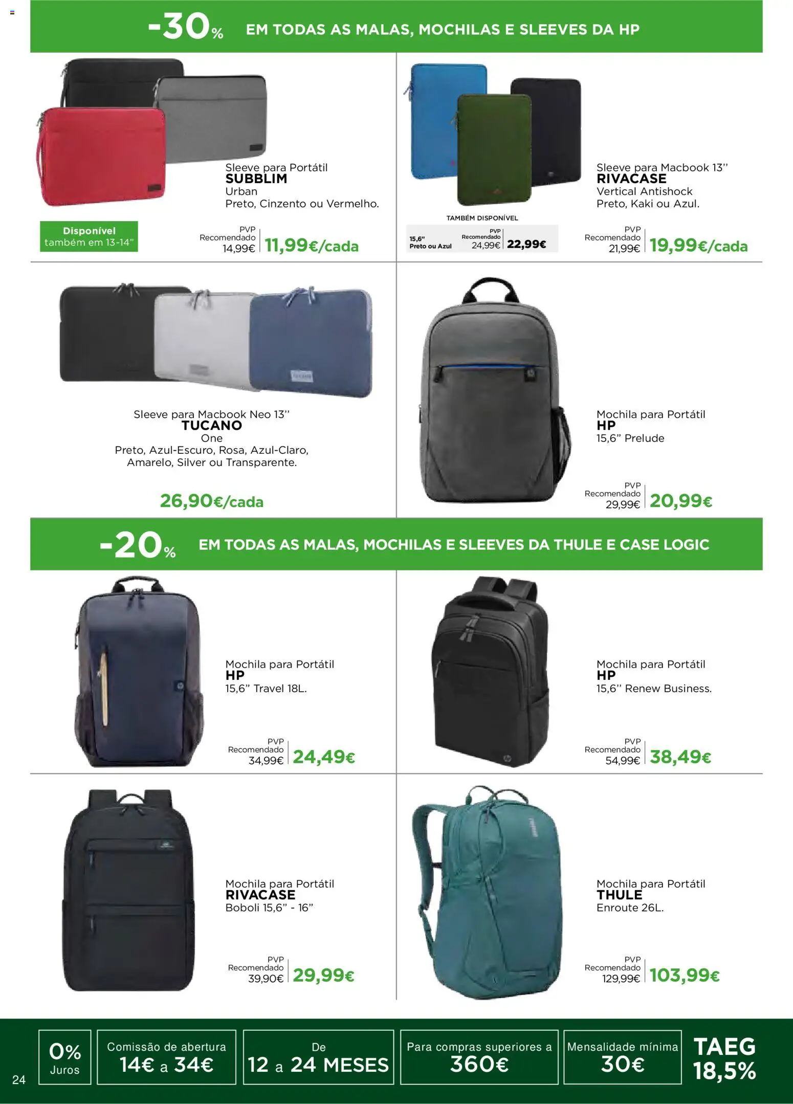 El Corte Ingles Regresso as Aulas │ válido de 28/08/2026 | Página: 24 | Produtos: Mochila, Mochilas