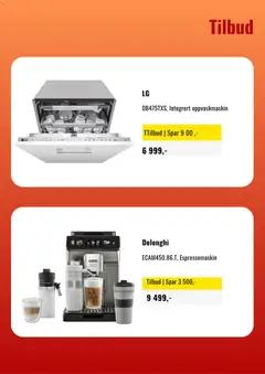 Forhåndsvisning av Skousen kundeavis gyldig fra 29.04.2026 | Side: 5 | Produkter: Espressomaskin, Oppvaskmaskin