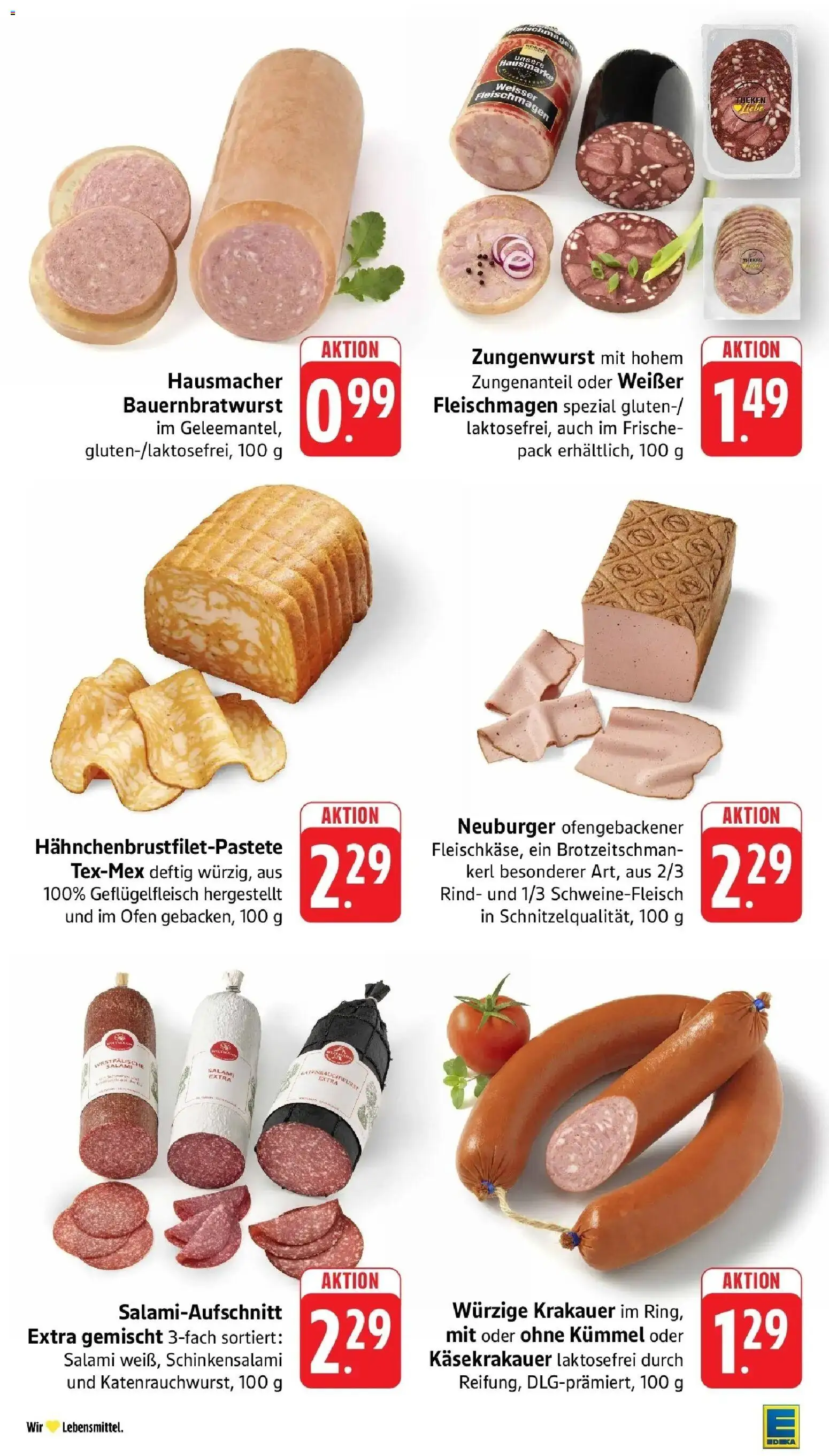 Edeka Prospekt Weinstadt-Großheppach (ab 12.10.2026) » Angebote Online | Seite: 6 | Produkte: Ofen, Salami, Schweinefleisch