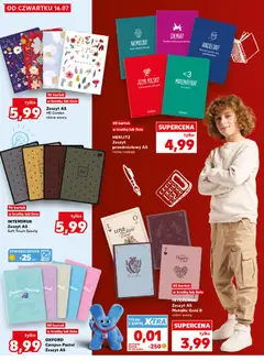 Náhled letáku Kaufland Polsko leták - Nowy rok szkolny od 16.07.2026 | Strana: 4 | Produkty: Finest, Notebook