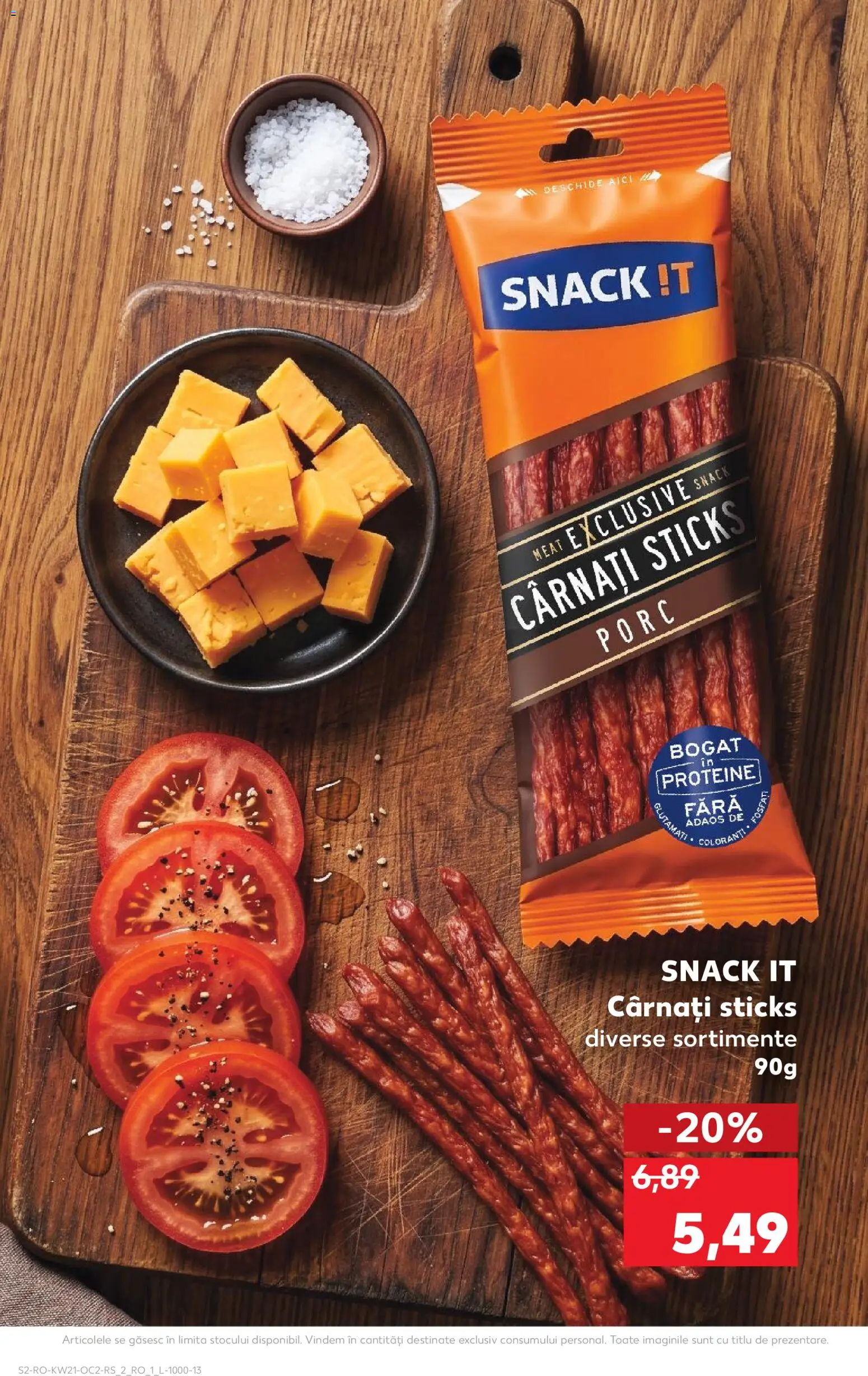 Noul catalog Kaufland – valabil de la 20.05.2026 | Pagină: 2 | Produse: Masaüstü kılıfı, Cârnați
