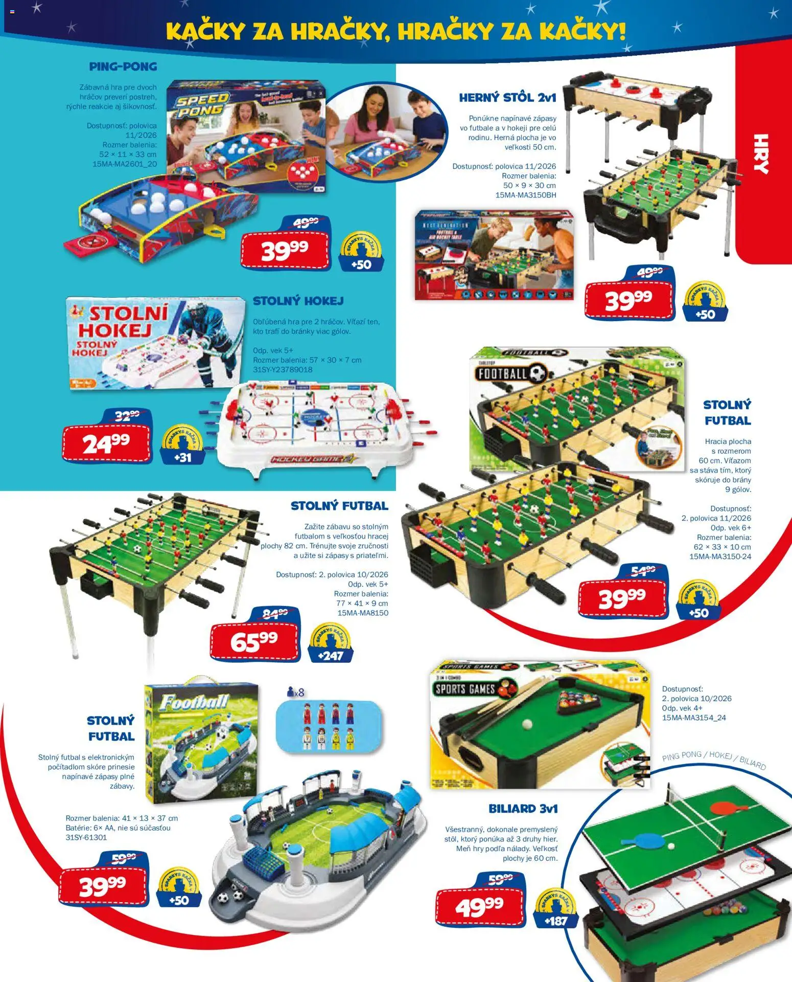 Nové ALLTOYS akcie – leták je platný od 06.10.2026 | Strana: 113 | Produkty: Stôl, Herný stol, Hračky
