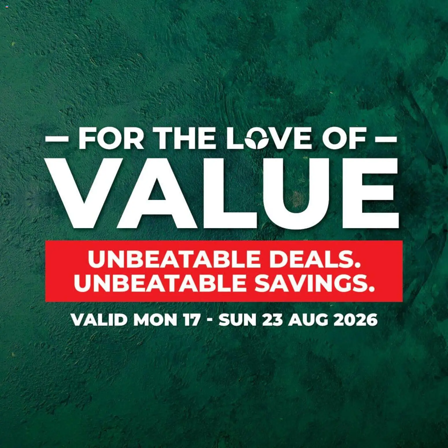 New Food Lover's Market catalogue – valid from 17/08/2026 | Page: 1