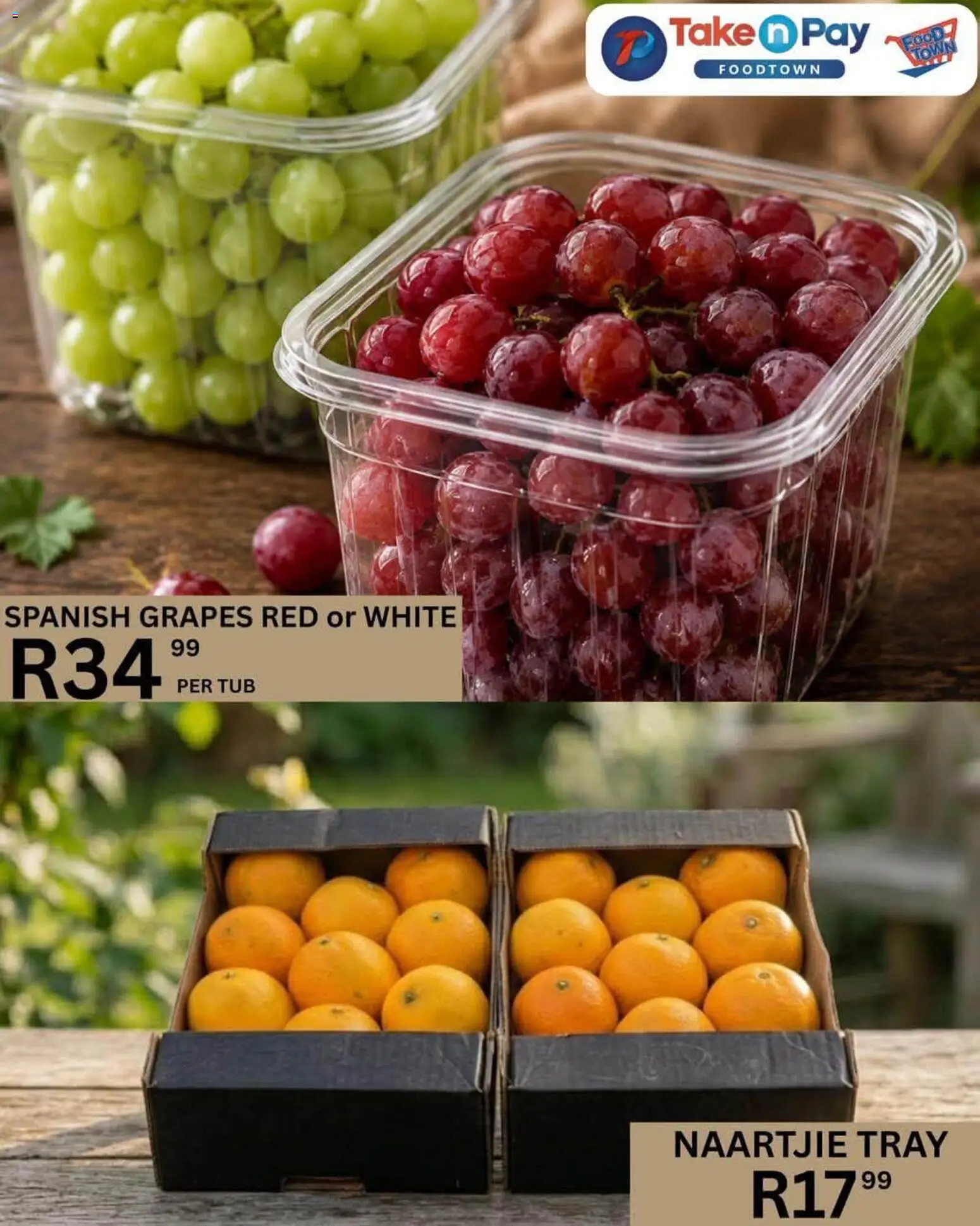 New Take n Pay catalogue – valid from 04/09/2026 | Page: 14 | Products: Tray, Grapes