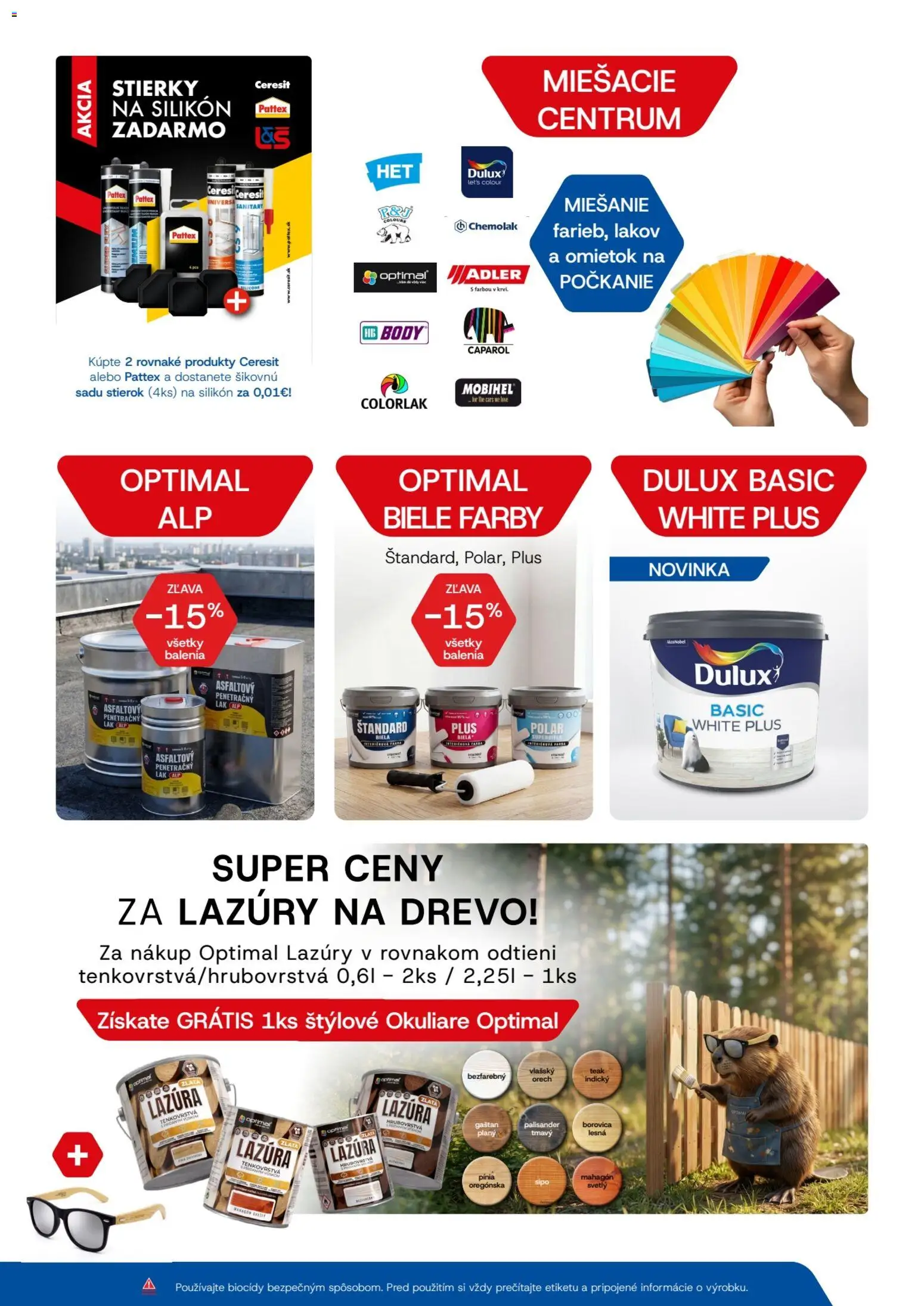 Nové L&Š akcie – leták je platný od 01.06.2026 | Strana: 3 | Produkty: Fanta, Okuliare, Ceresit