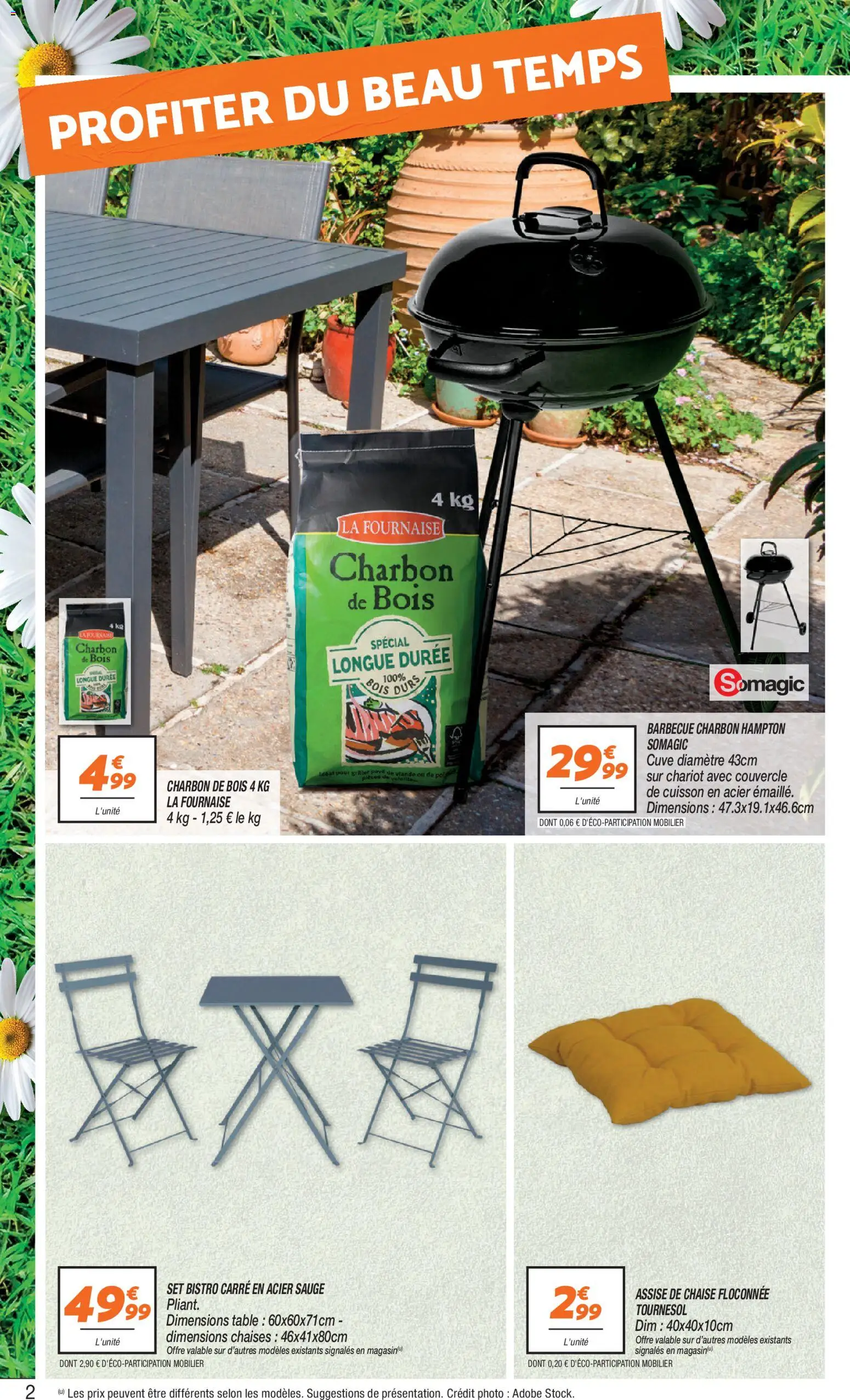 {H1} | Page: 2 | Produits: Barbecue, Barbecue charbon, Chaise, Viande