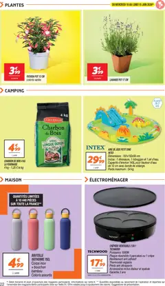 Netto - Prévisualisation de Netto catalogue valide à partir de 09.06.2026 | Page: 22 | Produits: Toboggan, Plantes, Spatule, Crêpière réversible
