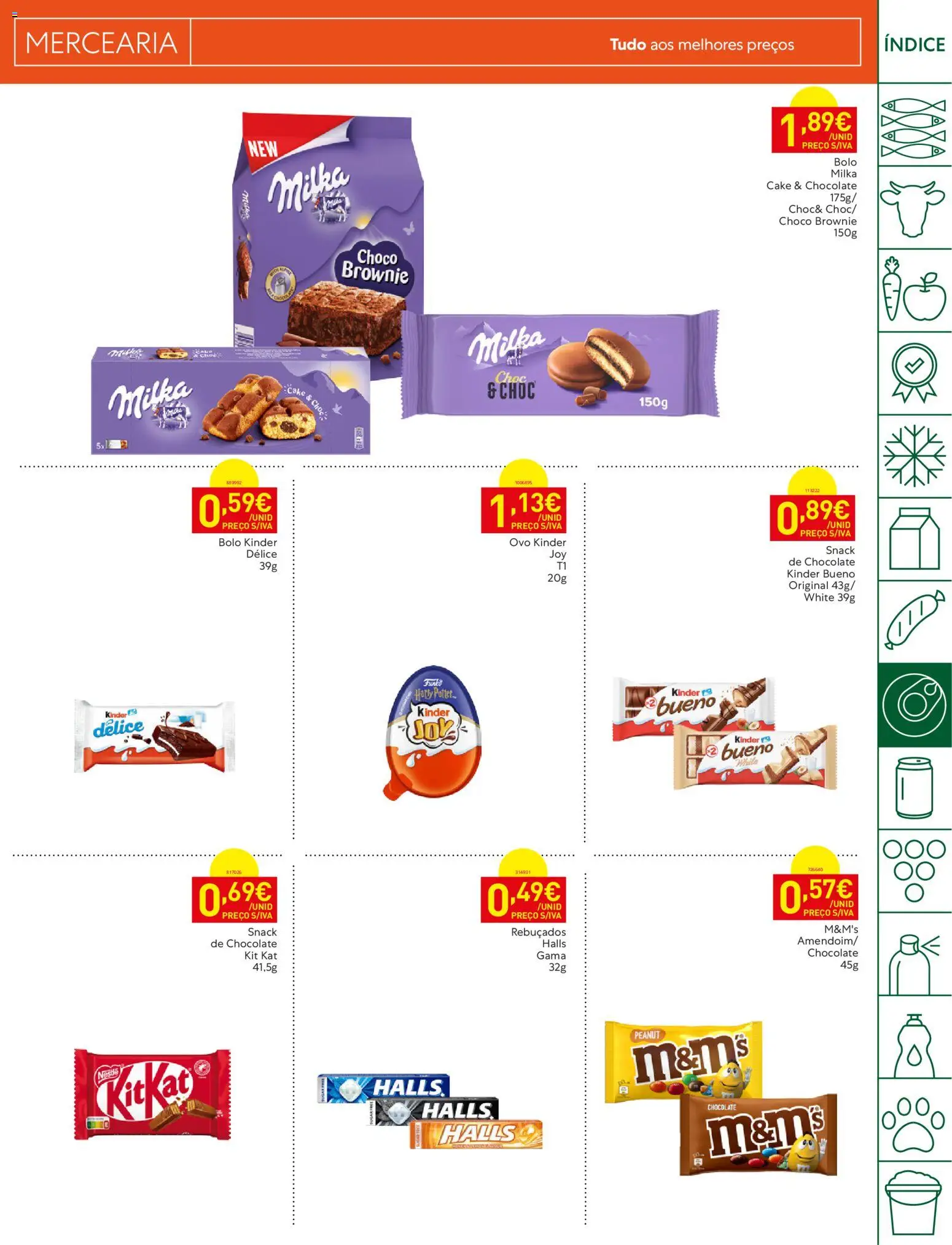 Recheio folheto Madeira │ válido de 22/09/2026 | Página: 21 | Produtos: Mercearia, Ovo kinder, Bolo, Chocolate