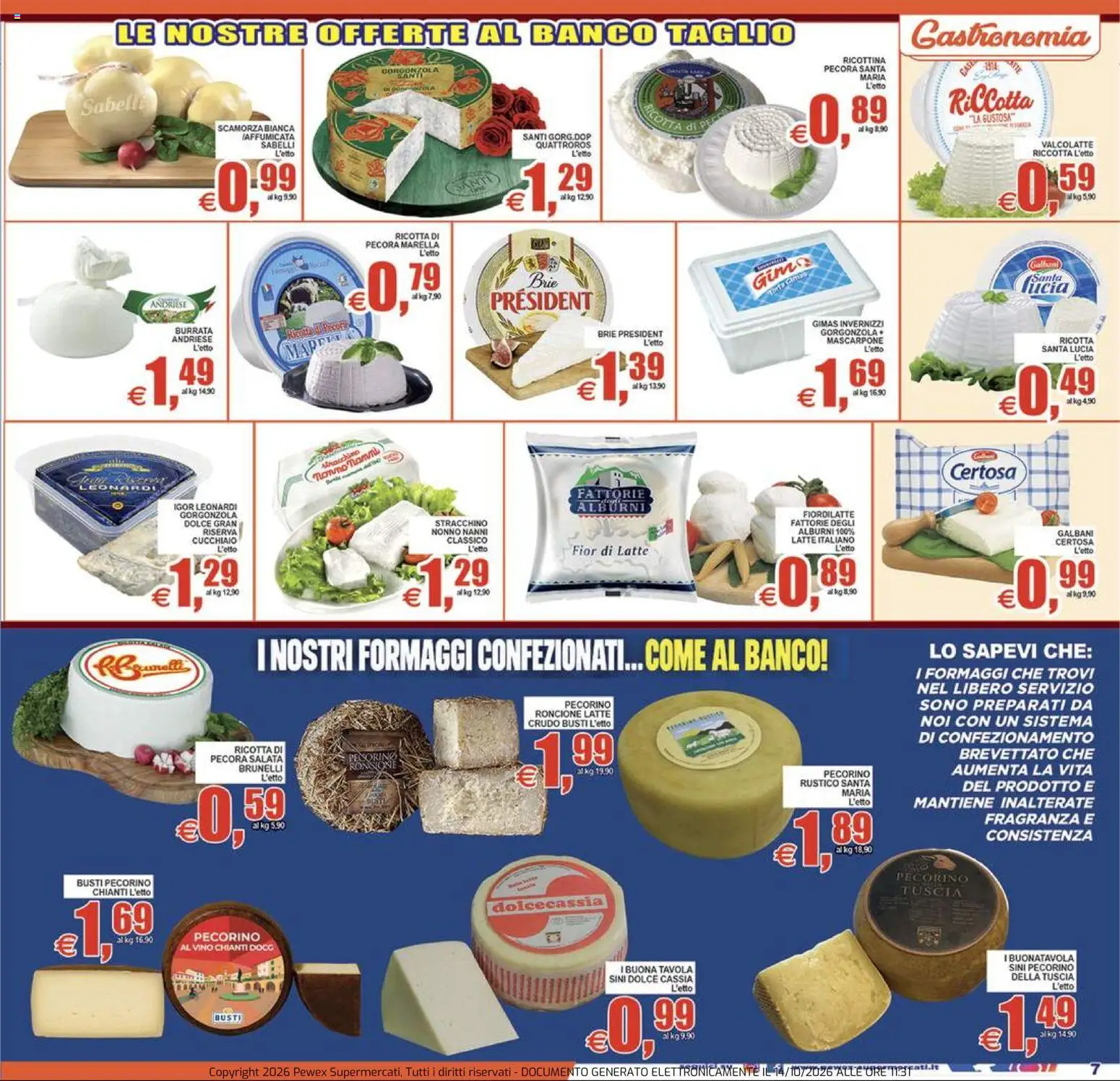 Volantino Pewex del 14/10/2026 | Pagina: 7
