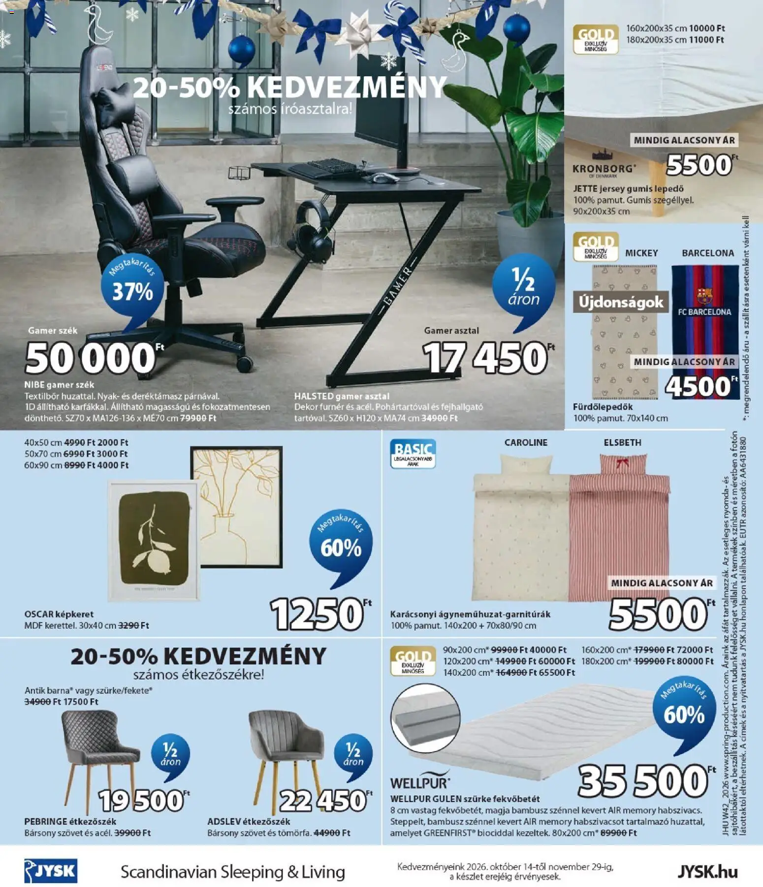 JYSK akciós ujság - amely érvényes a következő dátumtól: 2026.10.14. | Oldal: 24