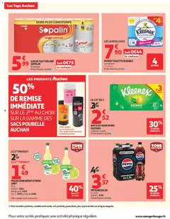 Auchan - Prévisualisation de Auchan prospectus valide à partir de 07/07/2026 | Page: 4 | Produits: Poubelle, Rouleau, Mouchoirs, Sacs poubelle