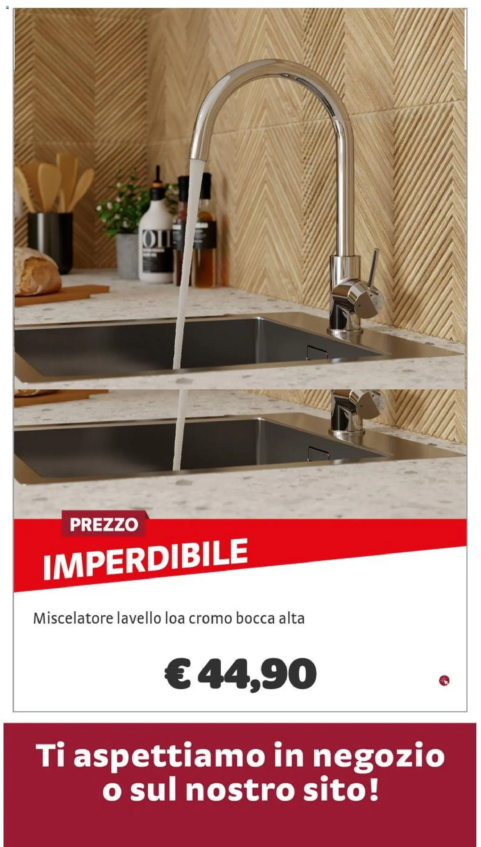 Volantino Brico Center del 07/10/2026 | Pagina: 32 | Prodotti: Lavello, Miscelatore