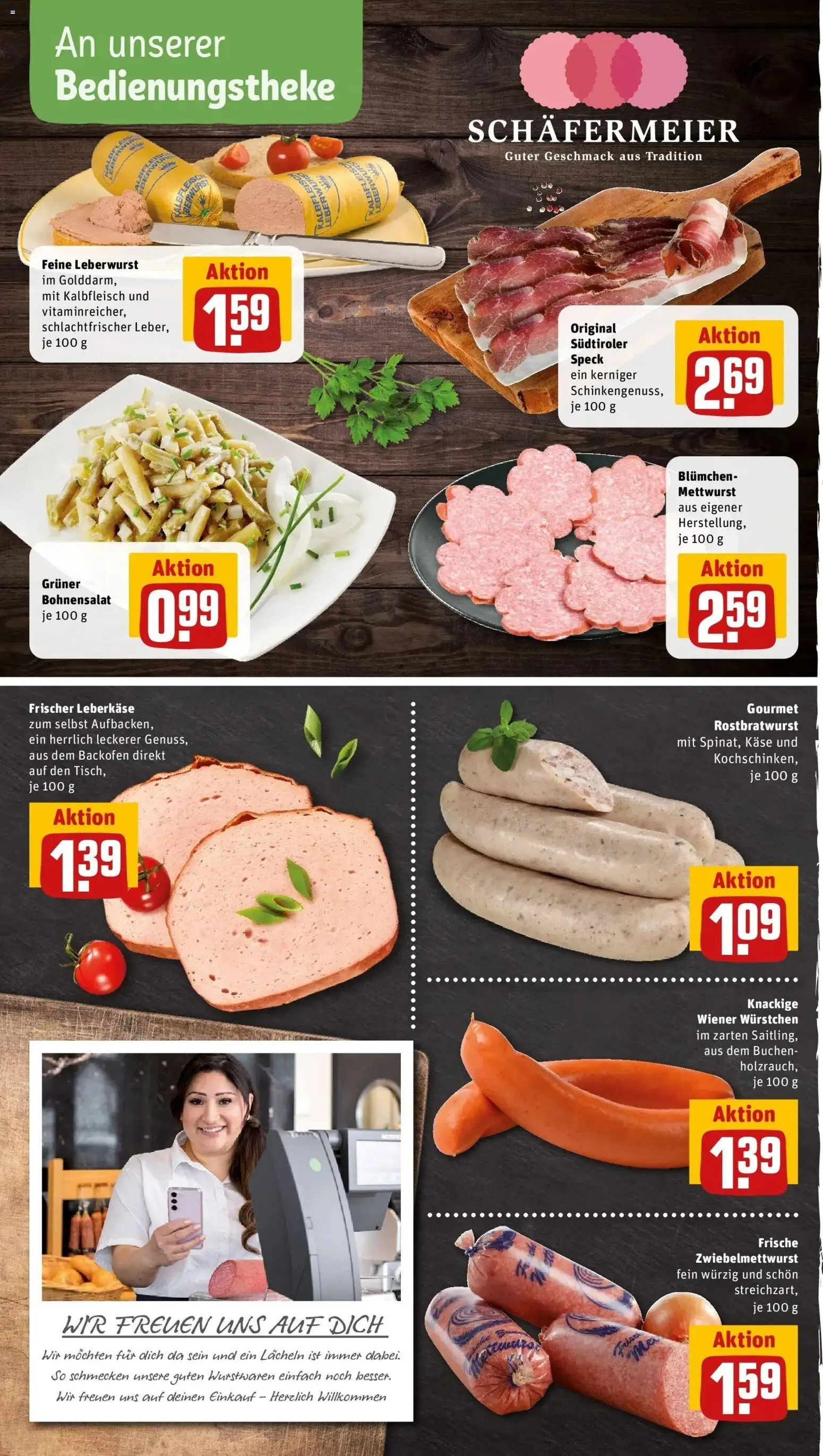 REWE Prospekt ab 14.09.2026 zum Blättern » Angebote | Seite: 10 | Produkte: Wiener wurstchen, Käse, Backofen, Leberkase