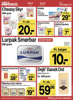 Abc Lavpris - Tilbudsavis uge 18 gyldig fra 29.04.2026 | Side: 5 | Produkter: Ost, Salatost, Sukker, Vanilje