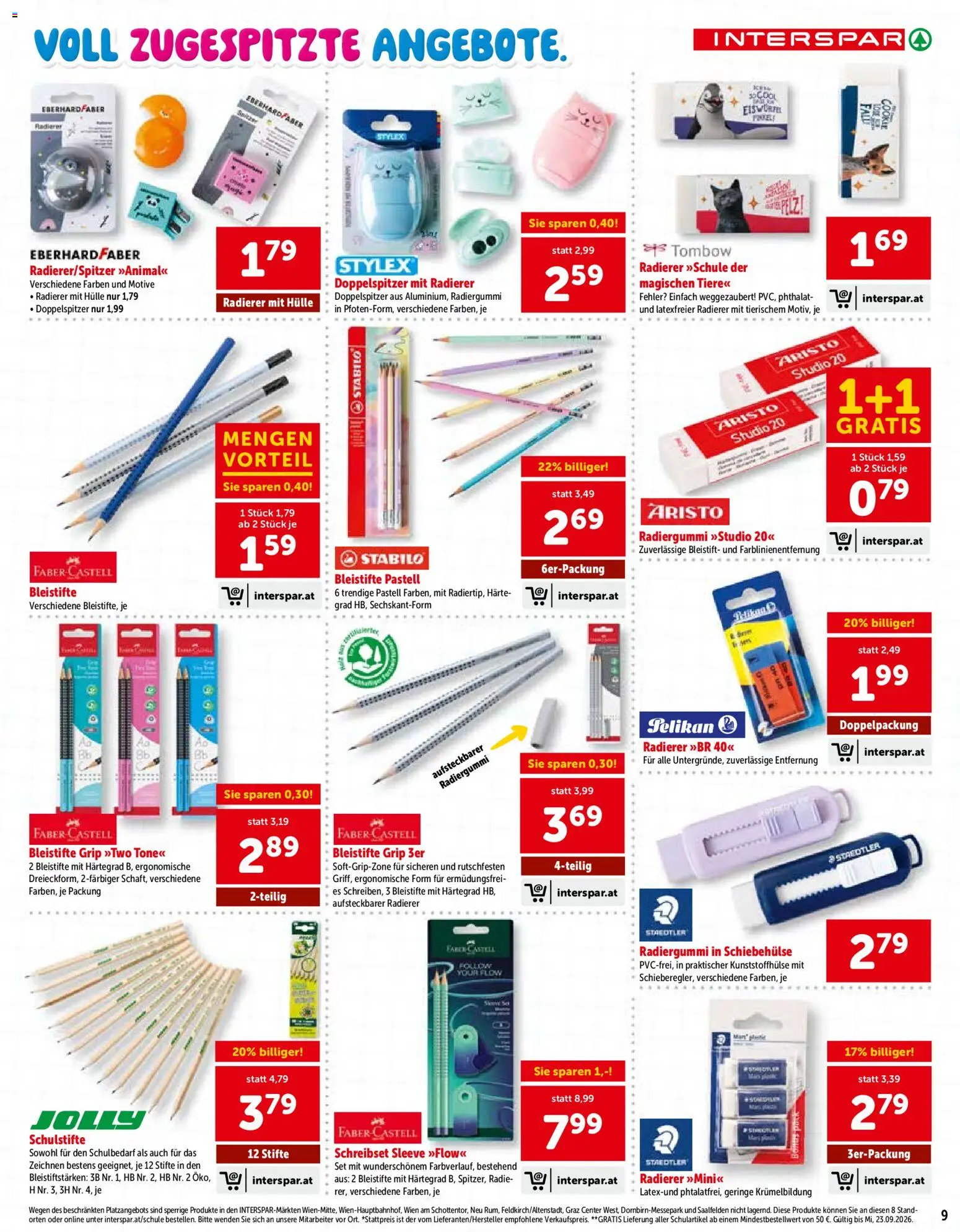 Interspar So Macht Schule Spass gültig ab 25.06.2026 | Seite: 9 | Produkte: Hülle