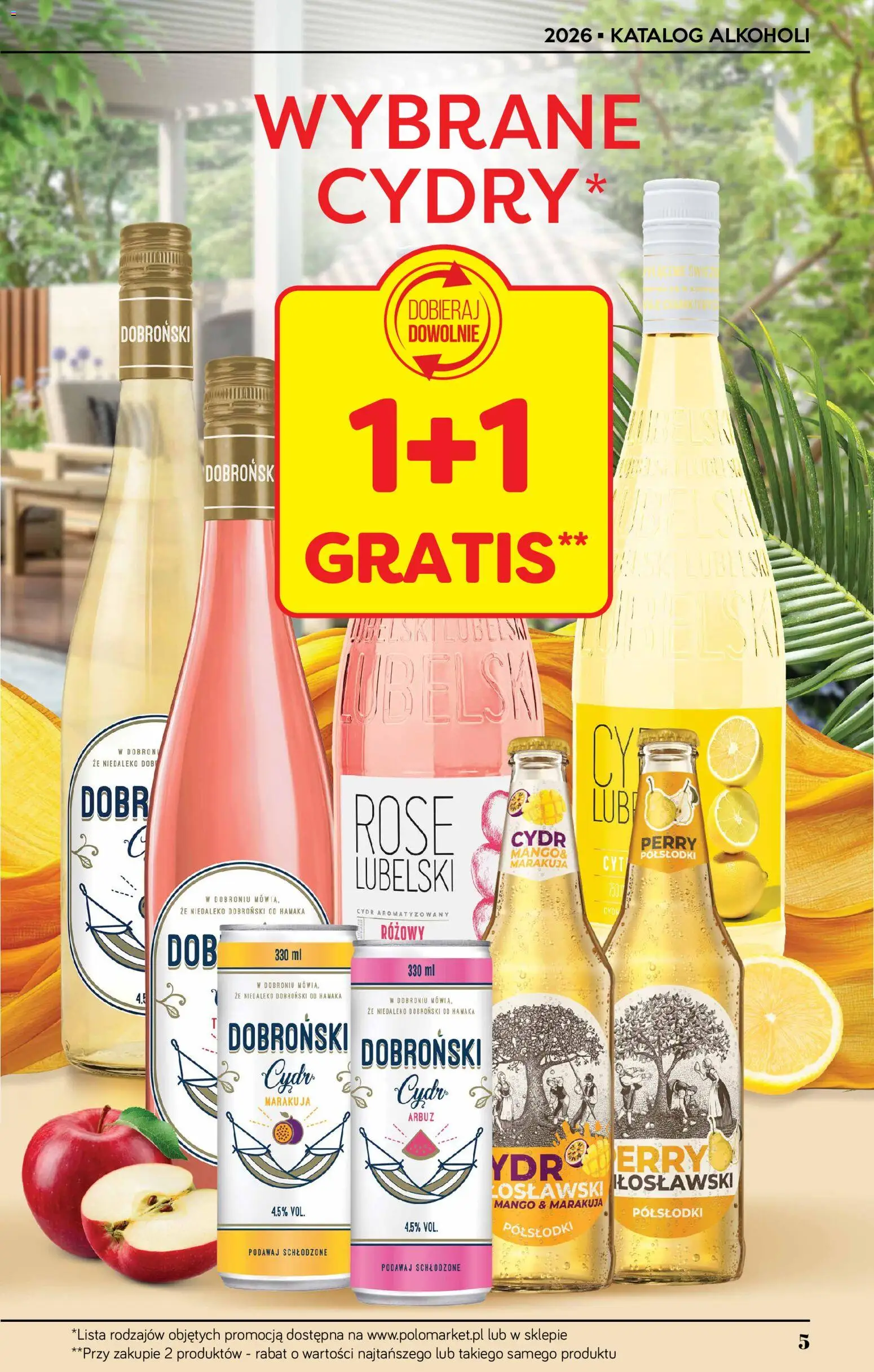 POLOmarket katalog - Alkoholi od 13.08.2026 | Strona: 5 | Produkty: Mango, Cydr, Marakuja