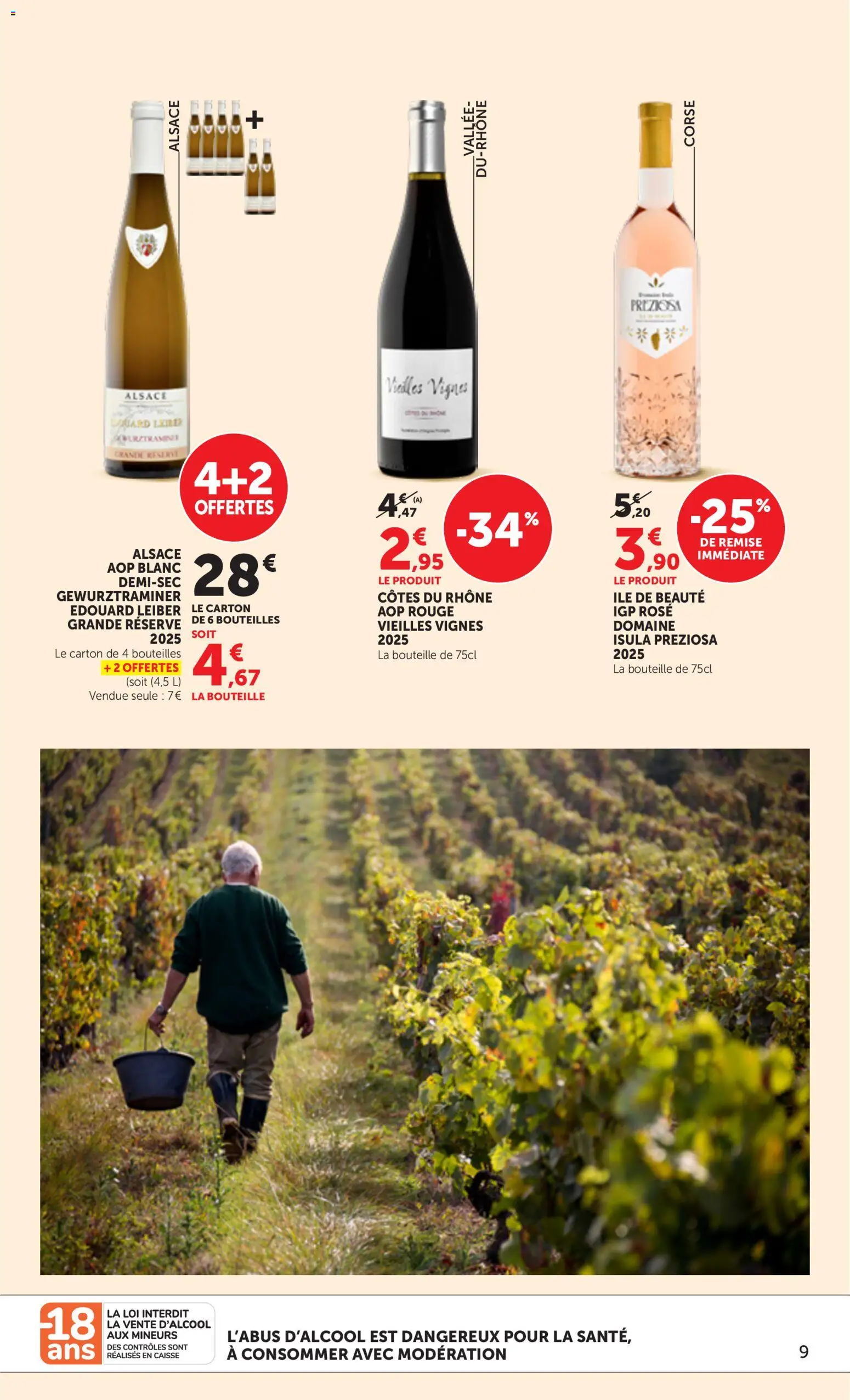 {H1} | Page: 9 | Produits: Gewurztraminer, Bouteille