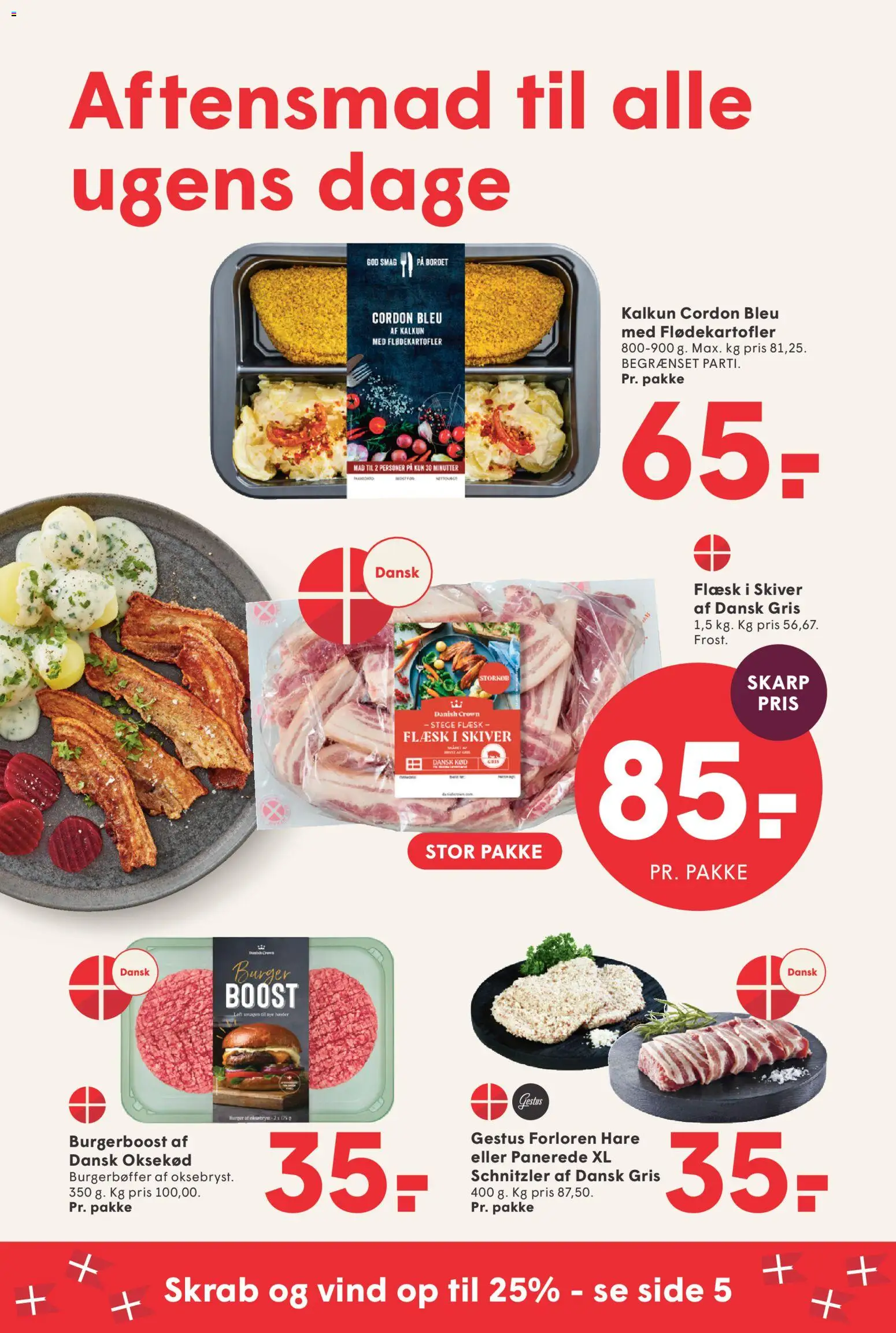 Spar tilbudsavis – gyldig fra 18/09/2026 | Side: 2 | Produkter: Oksekød, Kalkun, Schnitzler