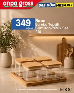 11 Temmuz 2026 tarihinden itibaren geçerli olan Anpa Gross kataloğu önizlemesi