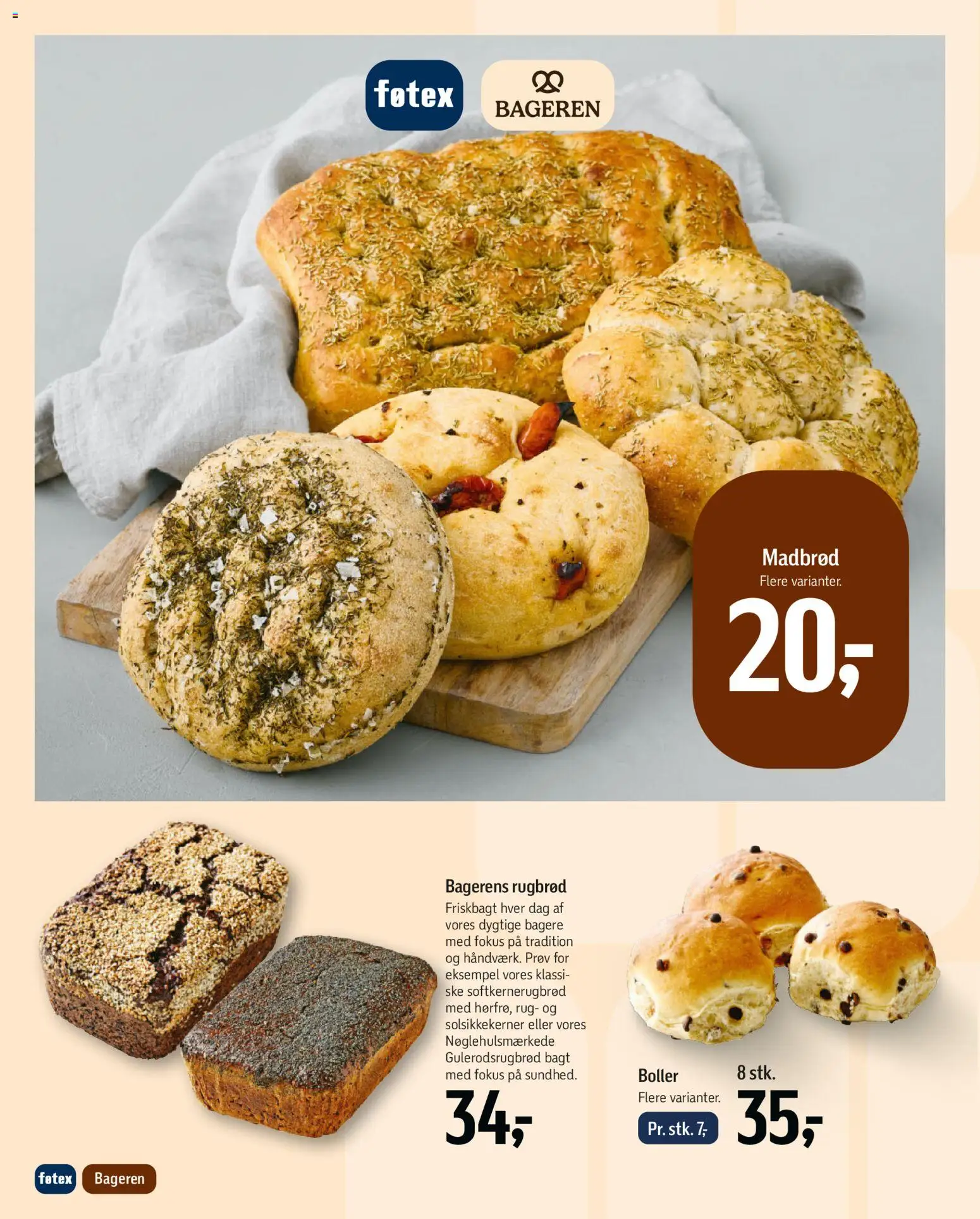 Føtex tilbudsavis – gyldig fra 15.05.2026 | Side: 30 | Produkter: Solsikkekerner, Rugbrød