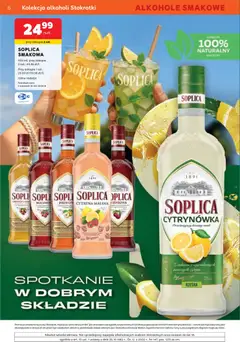 Pogląd oferty "Stokrotka gazetka - Oferta alkoholowa" - ważna od 11.06.2026 | Strona: 6 | Produkty: Cytryna, Malina, Stokrotka, Alkohol