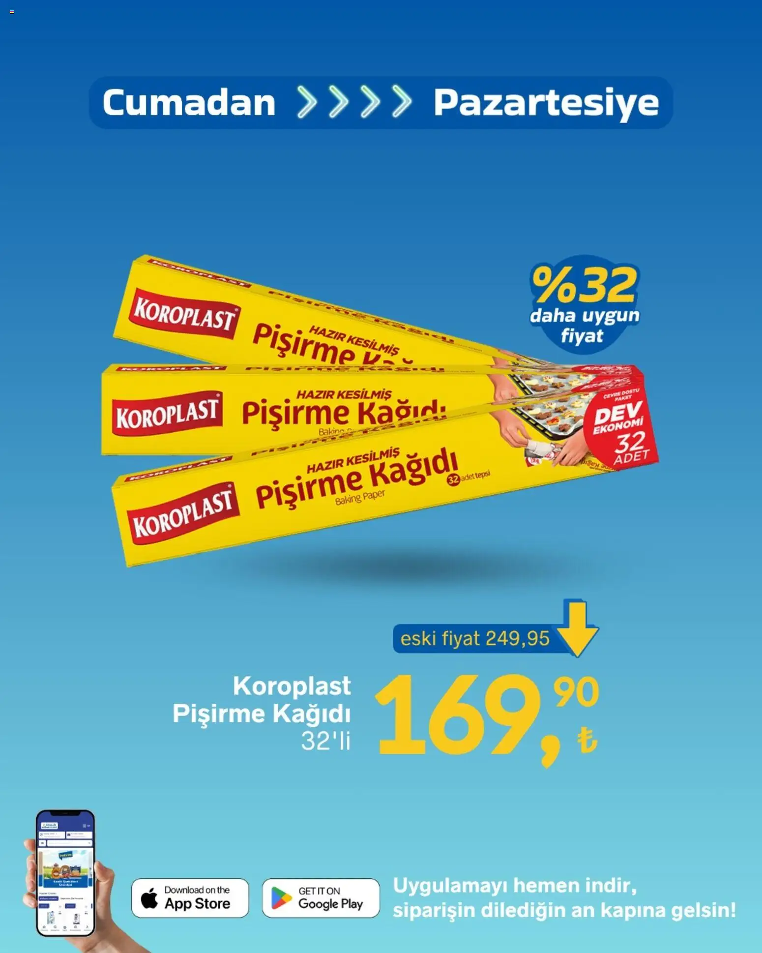 Gürmar - Flaş indirimler - 08.05.2026 tarihinden itibaren geçerlidir | Sayfa: 9 | Ürünler: Tepsi