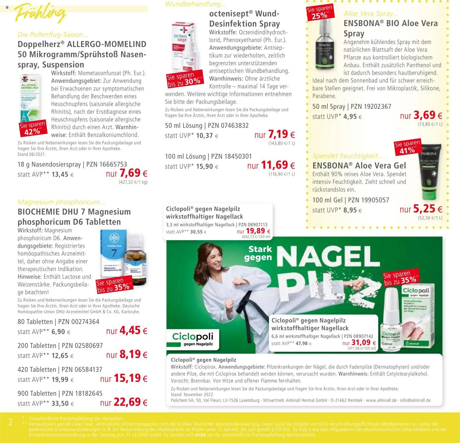 Apotal Prospekt 	 – gültig ab 05.05.2026 | Seite: 2 | Produkte: Nagellack